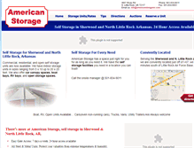 Tablet Screenshot of americanstorageinc.com